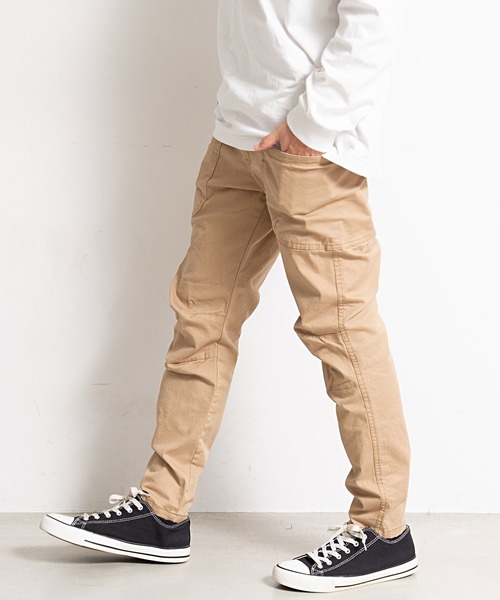 GERRY(ジェリー)の「『GERRY/ジェリー』ポリストレッチクライミングチノ&デニムパンツ(チノパンツ・メンズ・サックスブルー/ブラック/グレー/ブルー/ベージュ/カーキ/ネイビー/ダークベージュ・L/LL/M)」の17枚目の写真