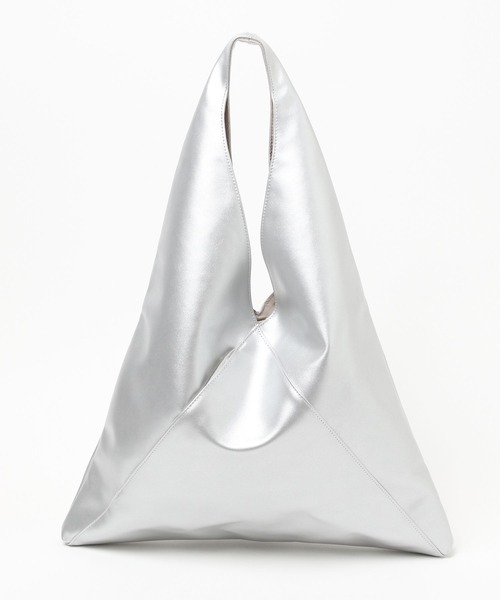 GLOBAL WORK(グローバルワーク)の「トライアングルトート/123383(トートバッグ・レディース・シルバー/その他/ブラック・FREE)」の13枚目の写真