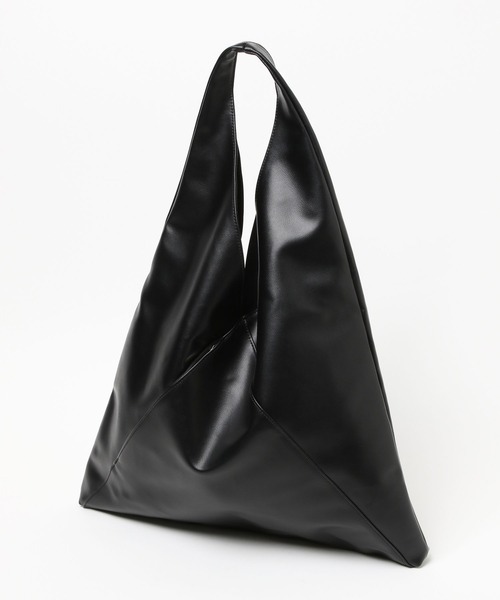 GLOBAL WORK(グローバルワーク)の「トライアングルトート/123383(トートバッグ・レディース・シルバー/その他/ブラック・FREE)」の10枚目の写真