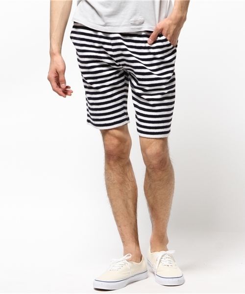 MYSELF ABAHOUSE（マイセルフアバハウス）の「吊り風パイルショートパンツ（その他パンツ・メンズ・その他3/その他/グレー/ネイビー・SMALL/LARGE/MEDIUM）」の3枚目の写真