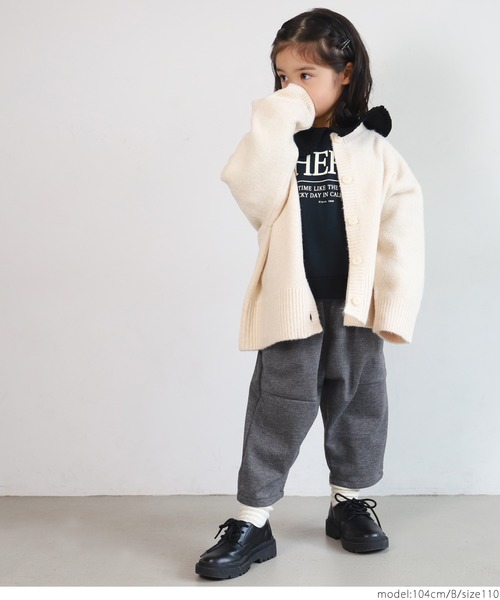 coca（coca）（コカ）の「キッズ ヘリンボンニットサーカスパンツ（その他パンツ・キッズ・A/B・100/110/120/130）」の12枚目の写真
