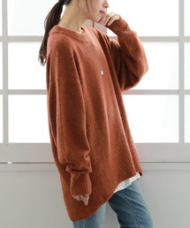 osharewalker | 『ミドル丈シンプルコクーンニット』(ニット/セーター)