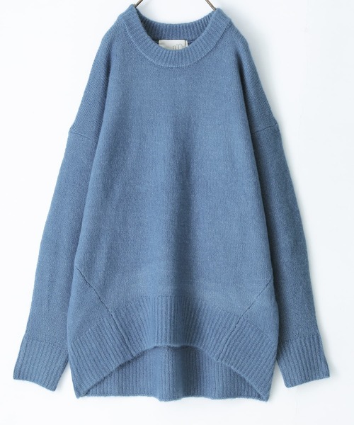 osharewalker(オシャレウォーカー)の「【廃盤】『ミドル丈シンプルコクーンニット』(ニット/セーター・レディース・グレイッシュブルー/マスタード/チャコール/テラコッタ・FREE)」の22枚目の写真