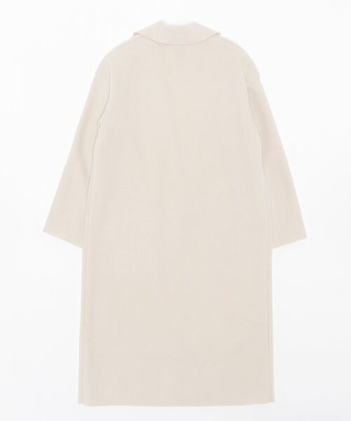 Te chichi(テチチ)の「カットメルトンロングチェスターコート(チェスターコート・レディース・オフホワイト/ブルー/チャコール・フリ-)」の10枚目の写真