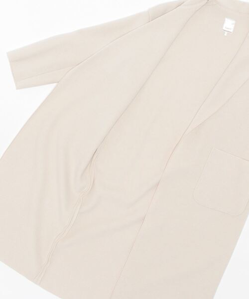 Te chichi(テチチ)の「カットメルトンロングチェスターコート(チェスターコート・レディース・オフホワイト/ブルー/チャコール・フリ-)」の11枚目の写真