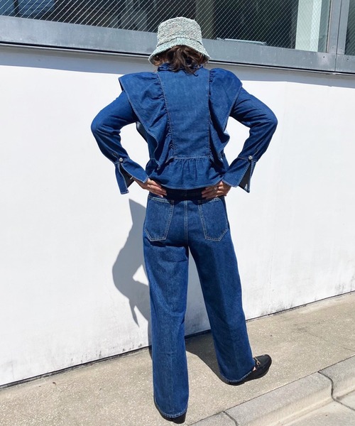 HOLIDAY（ホリデイ）の「TUCK DENIM PANTS (DARK INDIGO) タックデニム