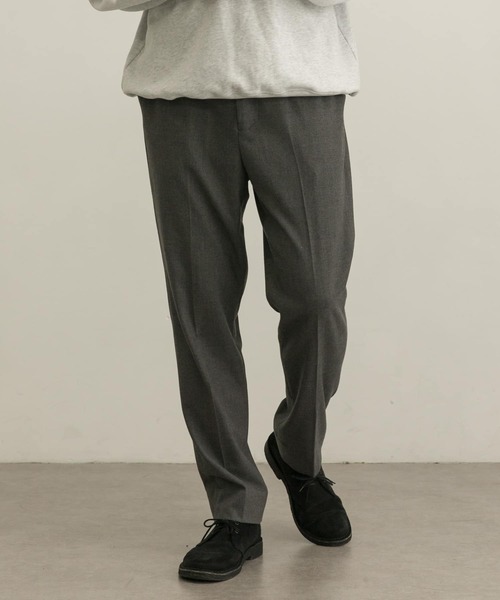 URBAN RESEARCH（アーバンリサーチ）の「『UR TECH』フリースタックイージーパンツ（その他パンツ・メンズ・チャコールグレー/ブラック/ベージュ・SMALL/MEDIUM/LARGE）」の13枚目の写真