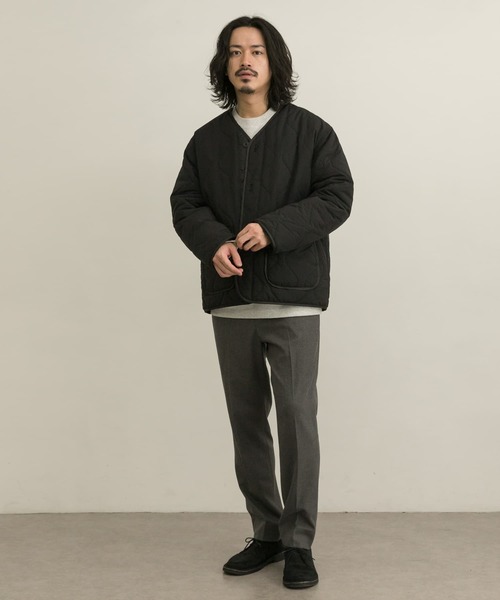 URBAN RESEARCH（アーバンリサーチ）の「『UR TECH』フリースタックイージーパンツ（その他パンツ・メンズ・チャコールグレー/ブラック/ベージュ・SMALL/MEDIUM/LARGE）」の5枚目の写真