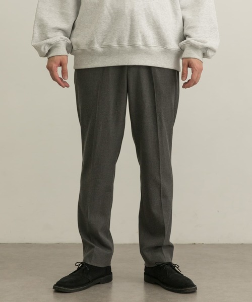 URBAN RESEARCH（アーバンリサーチ）の「『UR TECH』フリースタックイージーパンツ（その他パンツ・メンズ・チャコールグレー/ブラック/ベージュ・SMALL/MEDIUM/LARGE）」の22枚目の写真