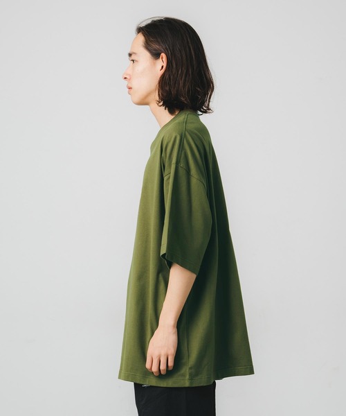 SILAS（サイラス）の「BANANA PRINT WIDE S/S TEE（Tシャツ/カットソー・メンズ・オリーブ/ホワイト/ブラック・M/L/XL）」の15枚目の写真