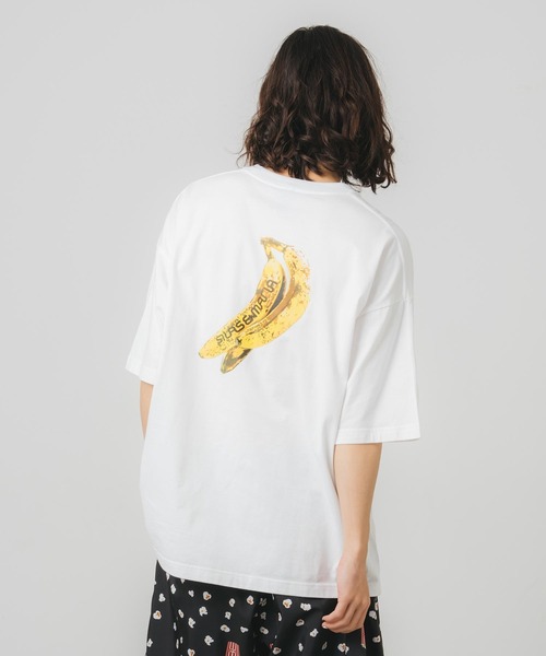 SILAS（サイラス）の「BANANA PRINT WIDE S/S TEE（Tシャツ/カットソー・メンズ・オリーブ/ホワイト/ブラック・M/L/XL）」の17枚目の写真