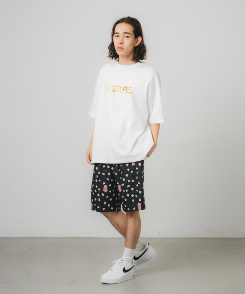 SILAS（サイラス）の「BANANA PRINT WIDE S/S TEE（Tシャツ/カットソー・メンズ・オリーブ/ホワイト/ブラック・M/L/XL）」の18枚目の写真