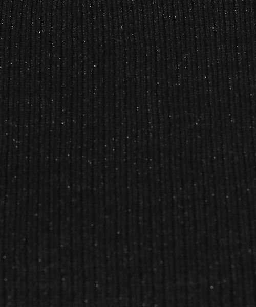 mysty woman（ミスティウーマン）の「ベルスリーブラメニット 183870（ニット/セーター・レディース・ピンク/ライトベージュ/ブルー/ブラック・FREE）」の16枚目の写真