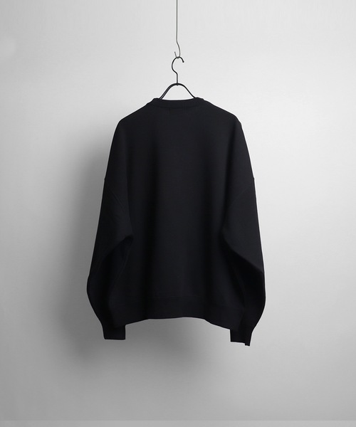 CYPHER3(サイファーサム)の「【CYPHER3】Duality<C>logo sweat カレッジロゴスウェット(スウェット・メンズ・ブラック/サックスブルー・L/M)」の4枚目の写真