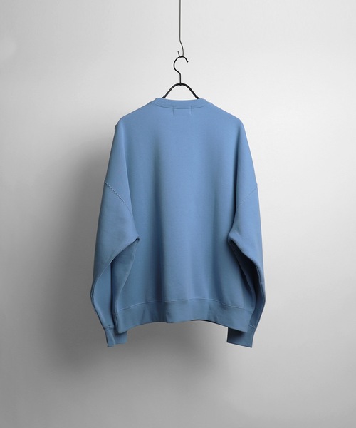 CYPHER3(サイファーサム)の「【CYPHER3】Duality<C>logo sweat カレッジロゴスウェット(スウェット・メンズ・ブラック/サックスブルー・L/M)」の6枚目の写真