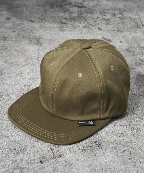 ADPOSION（アドポーション）の「Cordura Low Cap / コーデュラナイロンフラットキャップ（キャップ・メンズ・ブラック/オリーブ/ネイビー・FREE）」の3枚目の写真