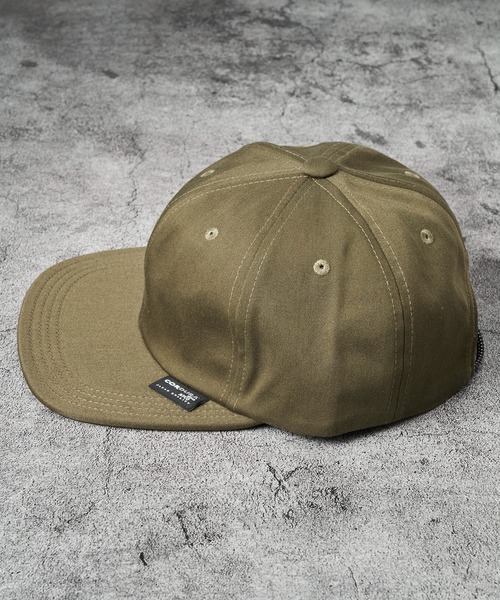 ADPOSION（アドポーション）の「Cordura Low Cap / コーデュラナイロンフラットキャップ（キャップ・メンズ・ブラック/オリーブ/ネイビー・FREE）」の8枚目の写真