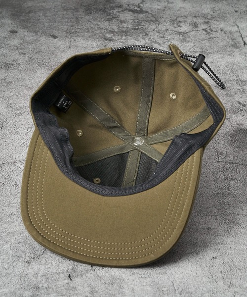 ADPOSION（アドポーション）の「Cordura Low Cap / コーデュラナイロンフラットキャップ（キャップ・メンズ・ブラック/オリーブ/ネイビー・FREE）」の5枚目の写真