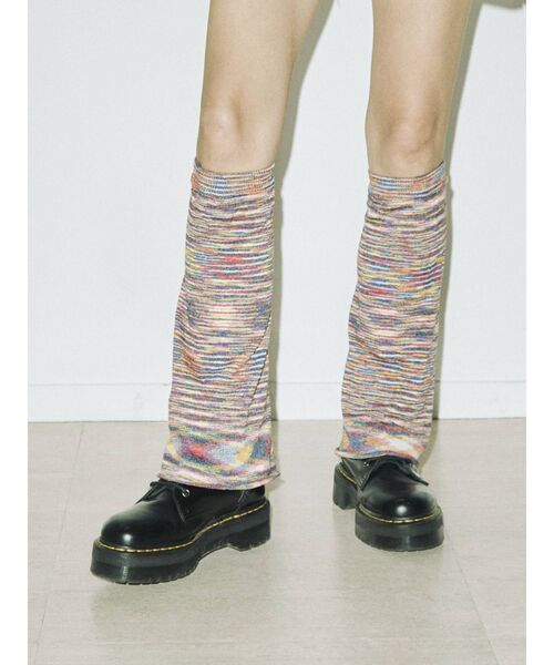 jouetie(ジュエティ)の「グラデーションレッグウォーマー(レッグウォーマー・レディース・その他1/ブラウン/ブルー・FREE)」の5枚目の写真