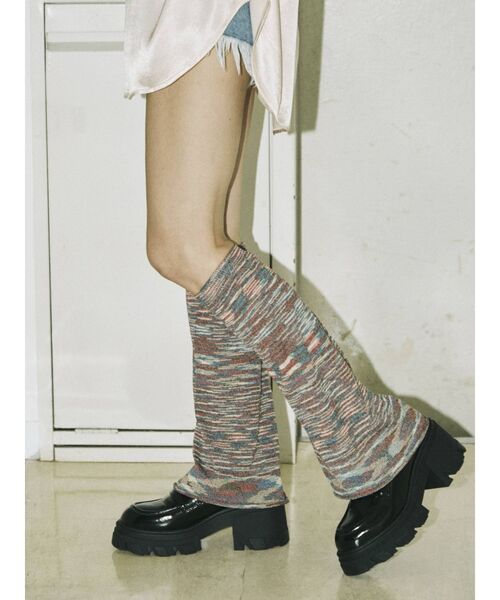 jouetie(ジュエティ)の「グラデーションレッグウォーマー(レッグウォーマー・レディース・その他1/ブラウン/ブルー・FREE)」の17枚目の写真