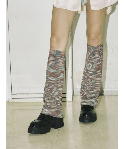 jouetie(ジュエティ)の「グラデーションレッグウォーマー(レッグウォーマー・レディース・その他1/ブラウン/ブルー・FREE)」の18枚目の写真