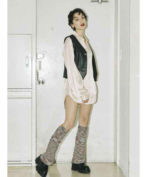 jouetie(ジュエティ)の「グラデーションレッグウォーマー(レッグウォーマー・レディース・その他1/ブラウン/ブルー・FREE)」の19枚目の写真