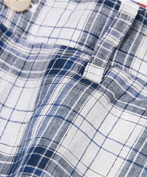 OUTLET（アウトレット）の「【CIAOPANIC TYPY】麻ショーツ（その他パンツ・メンズ・チェック・LARGE/MEDIUM）」の5枚目の写真