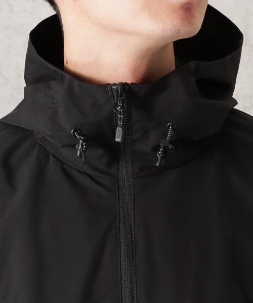 NAVY（ネイビー）の「【撥水 防風 ストレッチ 防花粉】NAVY オールウェザー裏メッシュパーカー アウター（パーカー・メンズ・レッド/イエロー/ベージュ/ブラック/ブルーグリーン/ブルー/ネイビー・L/M）」の8枚目の写真