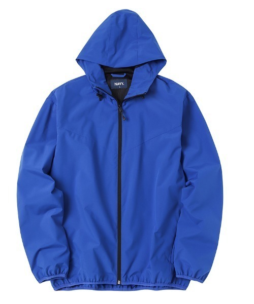 NAVY（ネイビー）の「【撥水 防風 ストレッチ 防花粉】NAVY オールウェザー裏メッシュパーカー アウター（パーカー・メンズ・レッド/イエロー/ベージュ/ブラック/ブルーグリーン/ブルー/ネイビー・L/M）」の18枚目の写真