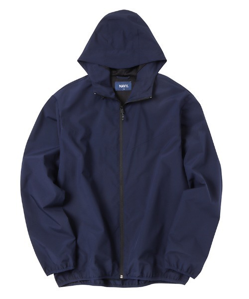 NAVY（ネイビー）の「【撥水 防風 ストレッチ 防花粉】NAVY オールウェザー裏メッシュパーカー アウター（パーカー・メンズ・レッド/イエロー/ベージュ/ブラック/ブルーグリーン/ブルー/ネイビー・L/M）」の19枚目の写真
