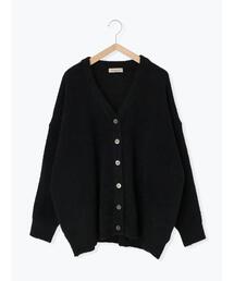 Samansa Mos2 | シャギーVネックカーディガン(カーディガン/ボレロ)