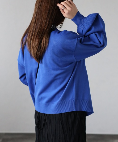 sakishimatokyo（サキシマトーキョー）の「リングドットカーディガン（カーディガン/ボレロ・レディース・ピンク/ブルー/アイボリー/ブラック・FREE）」の7枚目の写真