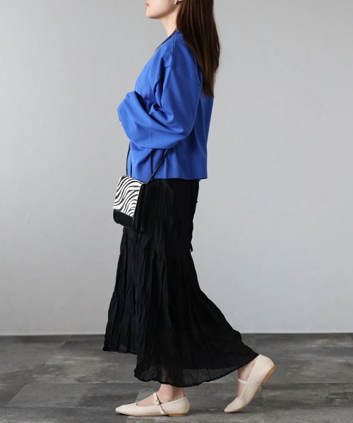 sakishimatokyo（サキシマトーキョー）の「リングドットカーディガン（カーディガン/ボレロ・レディース・ピンク/ブルー/アイボリー/ブラック・FREE）」の10枚目の写真