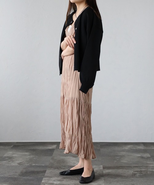 sakishimatokyo（サキシマトーキョー）の「リングドットカーディガン（カーディガン/ボレロ・レディース・ピンク/ブルー/アイボリー/ブラック・FREE）」の14枚目の写真