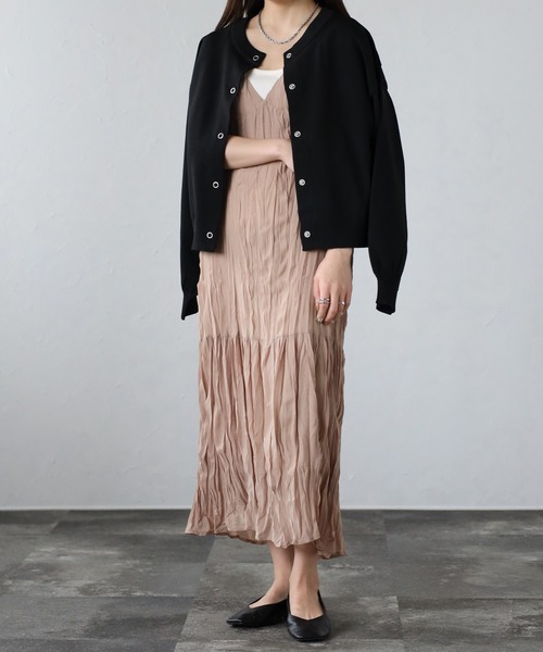 sakishimatokyo（サキシマトーキョー）の「リングドットカーディガン（カーディガン/ボレロ・レディース・ピンク/ブルー/アイボリー/ブラック・FREE）」の18枚目の写真