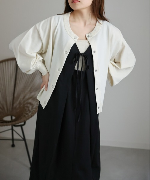 カーディガンとリング セール】リングドットカーディガン（カーディガン/ボレロ