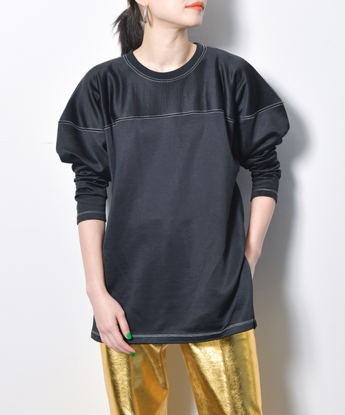 CITYSHOP - フットボールTEE CITYSHOP（シティーショップ）の「FOOTBALL TEE：カットソー（T