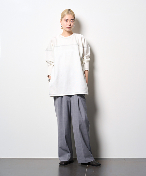 【CITYSHOP】23SS FOOTBALL TEE長袖カットソー CITYSHOP】23SS FOOTBALL TEE長袖カットソーの通販 by ブランド