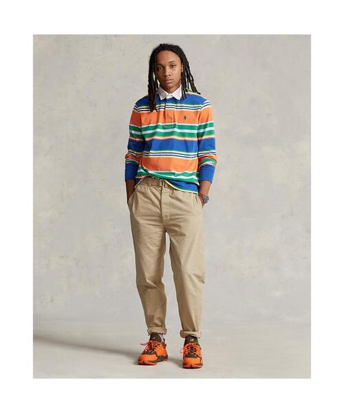 POLO RALPH LAUREN（ポロ ラルフ ローレン）の「プリーテッド バギー フィット キャンバス パンツ（その他パンツ・メンズ・ブラウン系5・28/30/29/32/30/30/30/32/31/32/32/30/32/32/33/32/34/32/36/32/38/32/40/32/42/32/34/30/34/34）」の1枚目の写真