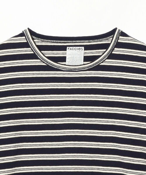 こんにちはfaccies ファッチーズ Elbow Cut Border FACCIES（ファチーズ）の「FACCIES ファッチーズ “ELBOW CUT