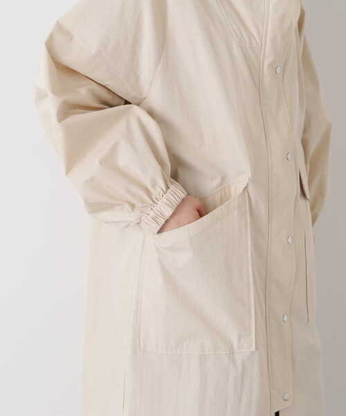 N.（N. Natural Beauty Basic）（エヌエヌナチュラルビューティーベーシック）の「◆マウンテンロングパーカー（マウンテンパーカー・レディース・イエロー/ホワイト・MEDIUM）」の3枚目の写真