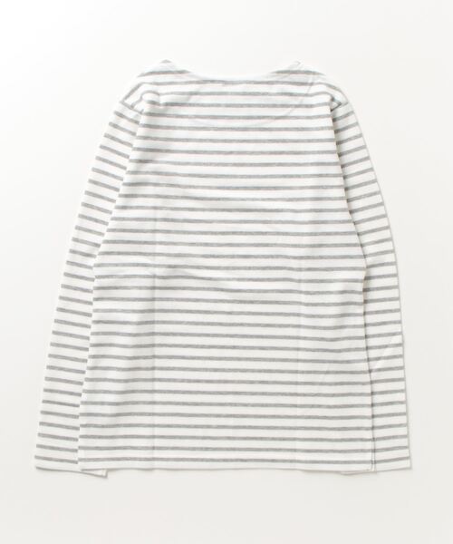 LOGOS(ロゴス)の「LOGOS PARK ロゴス パ―ク ボーダーロングスリーブTシャツ(Tシャツ/カットソー・レディース・ネイビー/グレー/レッド/マスタード・M/L)」の18枚目の写真