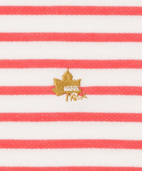 LOGOS(ロゴス)の「LOGOS PARK ロゴス パ―ク ボーダーロングスリーブTシャツ(Tシャツ/カットソー・レディース・ネイビー/グレー/レッド/マスタード・M/L)」の6枚目の写真