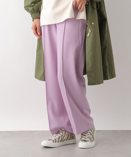 LEPSIM(レプシィム)の「ハタラク7DAYSストレートパンツ 163605(スラックス・レディース・ブラック/ブラウン/アイボリー/ピンク/オレンジ/ブルー/カーキ・MEDIUM/SMALL/LL/LARGE/X-SMALL)」の7枚目の写真