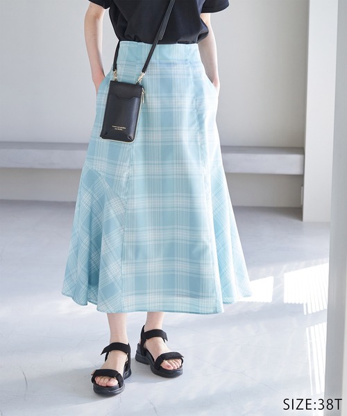 ROPE' PICNIC（ロペピクニック）の「チェックボリュームスカート