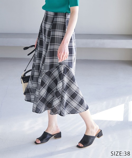ROPE' PICNIC（ロペピクニック）の「チェックボリュームスカート