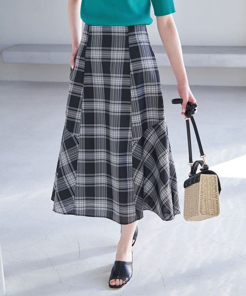 ROPE' PICNIC（ロペピクニック）の「チェックボリュームスカート
