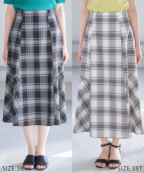 ROPE' PICNIC（ロペピクニック）の「チェックボリュームスカート