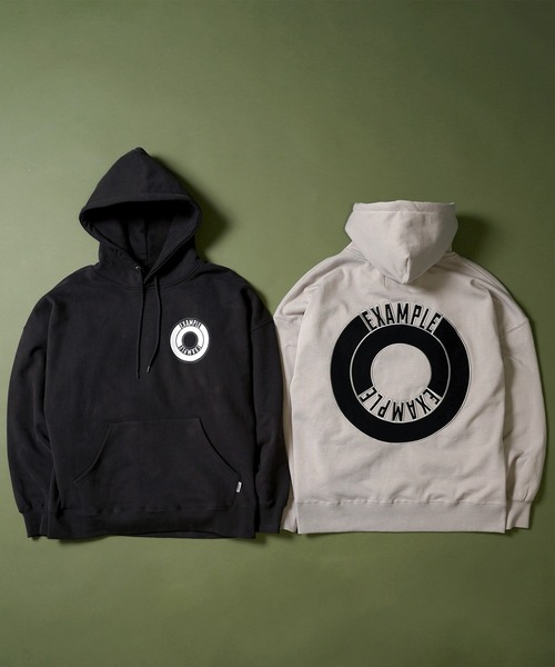 EXAMPLE（エグザンプル）の「EXAMPLE ROUND LOGO HOODIE（パーカー