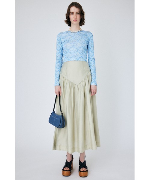 MOUSSY（マウジー）の「FLUFFY GATHER スカート（スカート）」 - WEAR